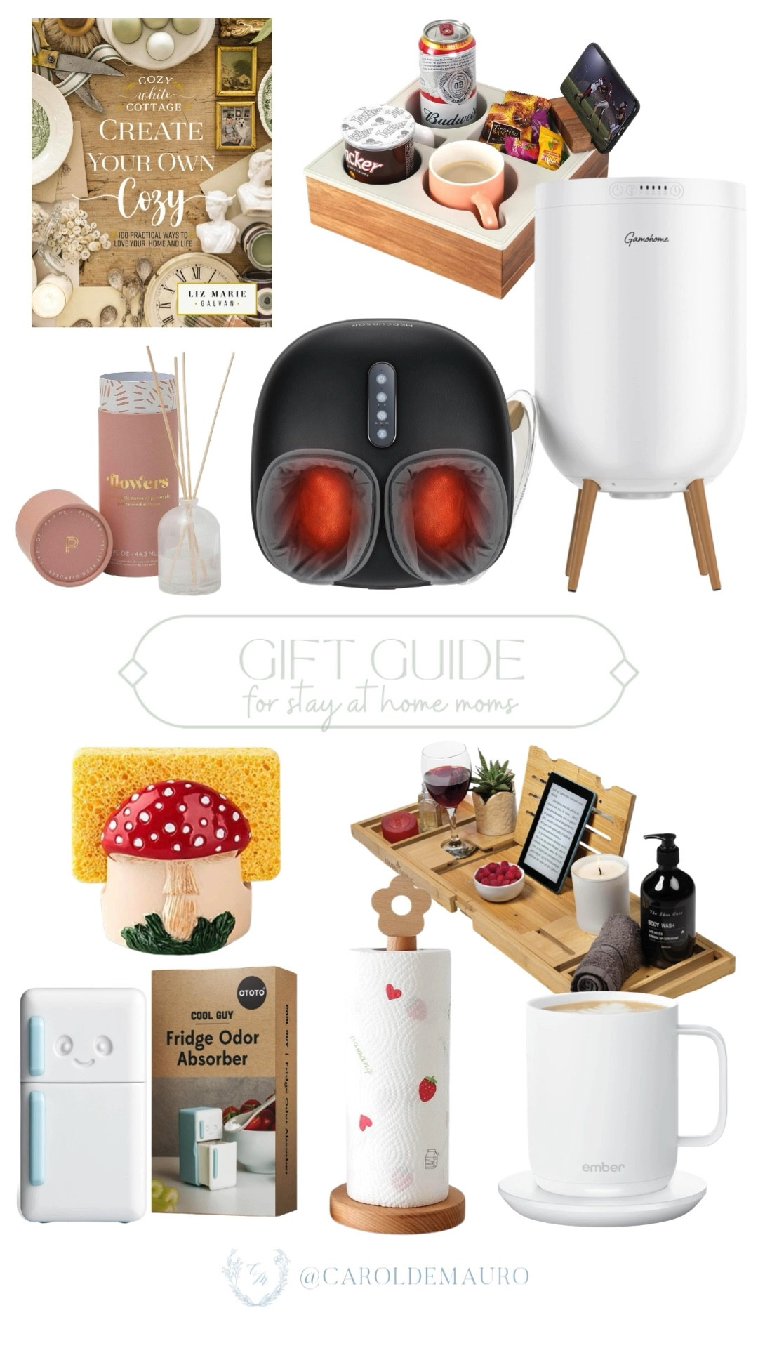 Your mom deserve a well-deserved relaxation with this ultimate stay-at-home mom gift guide. Grab a cozy book, soak in the tub, and let these clever essentials take care of the rest.

amazon finds, stay at home mom, gift guide, pamper time, cozy essentials, movie night, foot massager, home refresh

#LTKU #LTKHome #LTKSeasonal