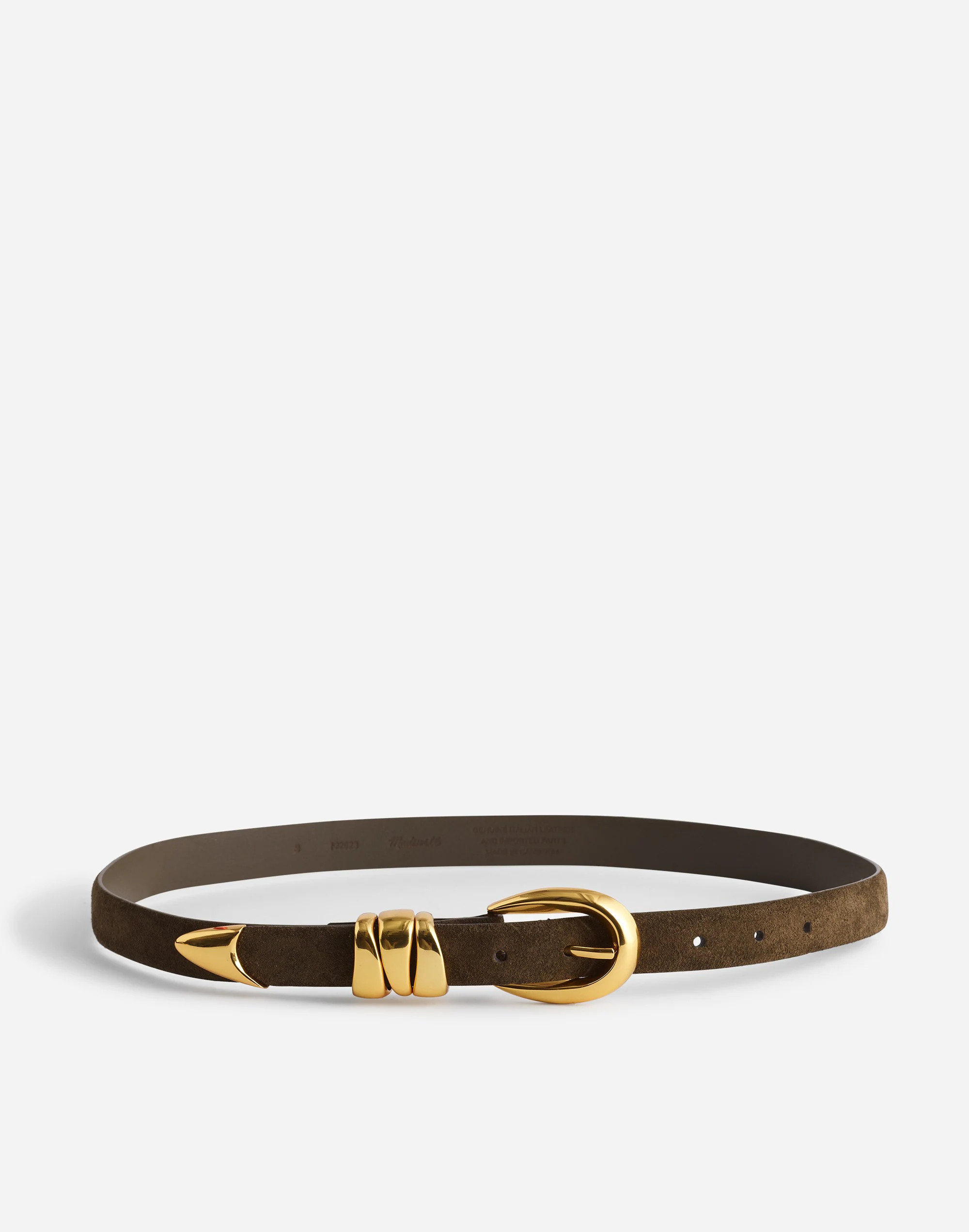 Triple Metal Keeper Belt | Madewell | Madewell