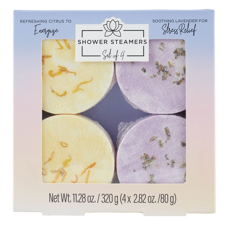 U Style Shower Steamers Gift Set, Citrus & Lavender, 4 Piece Set - Walmart.com | Walmart (US)