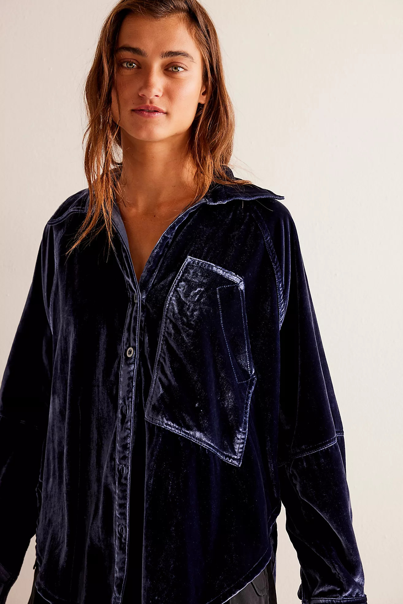 We The Free Night Skies Velvet Top | Free People (Global - UK&FR Excluded)