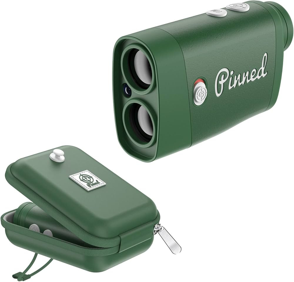 Pinned Prism Slope Golf Rangefinder | Golf Distance Measuring Device | USB Rechargeable Pinned Lo... | Amazon (US)