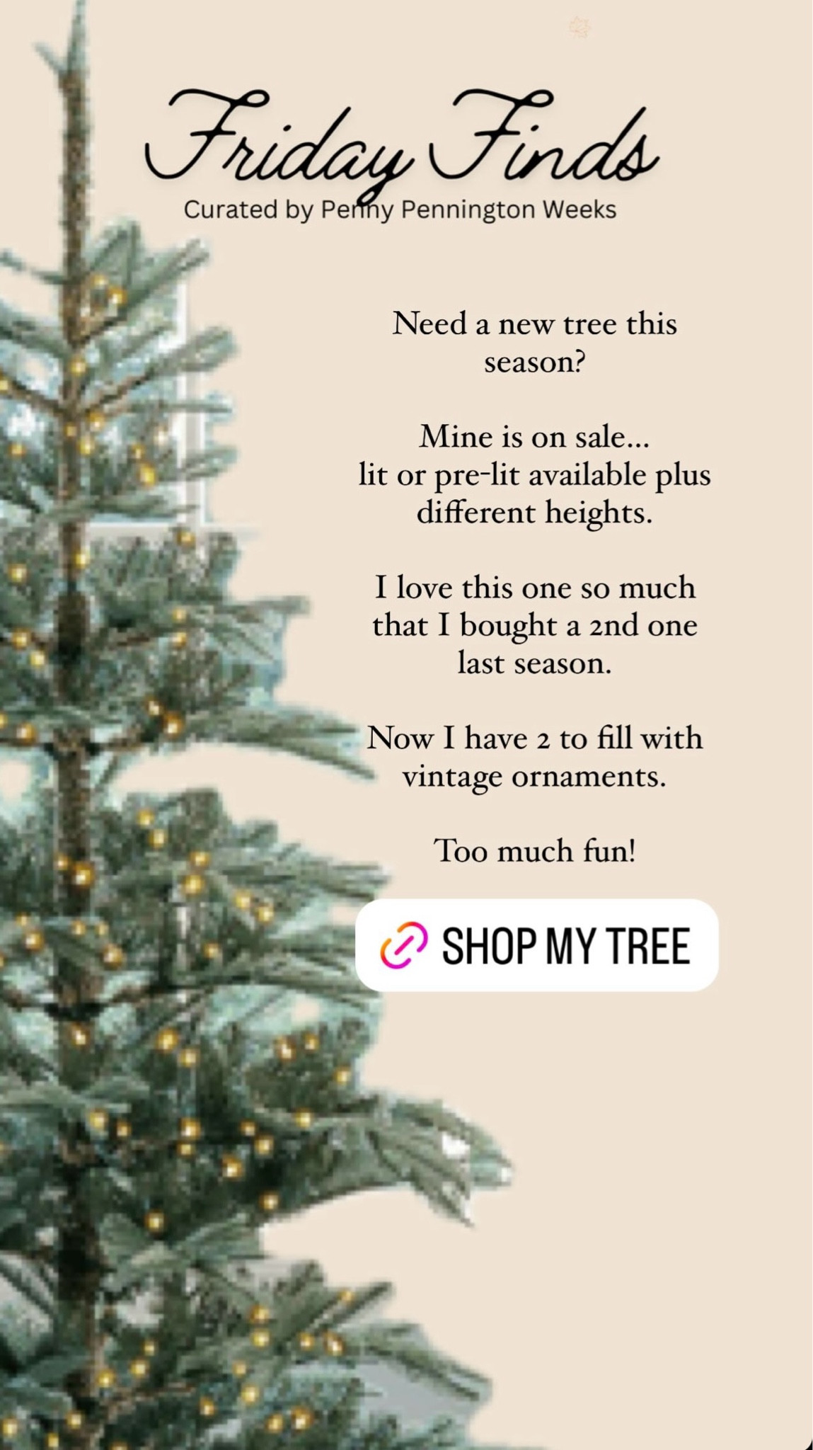 I love my prelit Christmas tree!

#LTKSeasonal #LTKHome #LTKHoliday