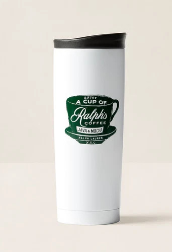 RALPH'S COFFEE by RALPH LAUREN Travel Tumbler w/  Lid 15 oz  (polo) | eBay | eBay US