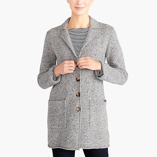 Donegal sweater-coat | J.Crew Factory