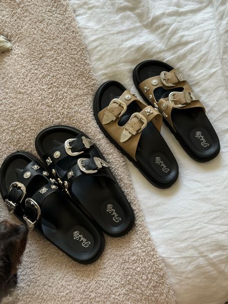 My favorite summer sandals! So comfy & affordable! Fit TTS! Maddie30 for a discount! 

#LTKShoeCrush #LTKSaleAlert #LTKFindsUnder50