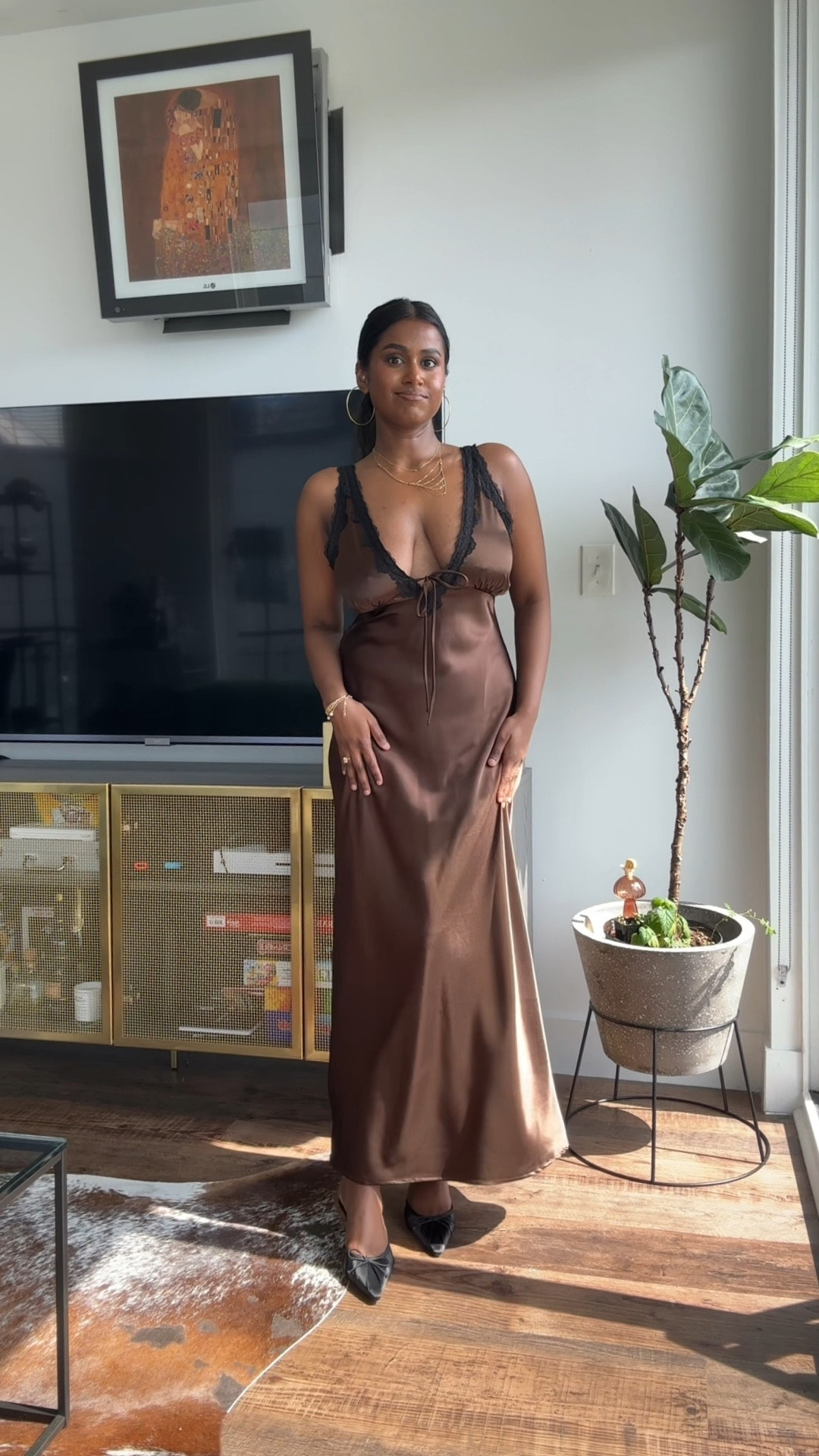 Super affordable chocolate slip dress 🤎

#LTKStyleTip #LTKFindsUnder50 #LTKxNSale