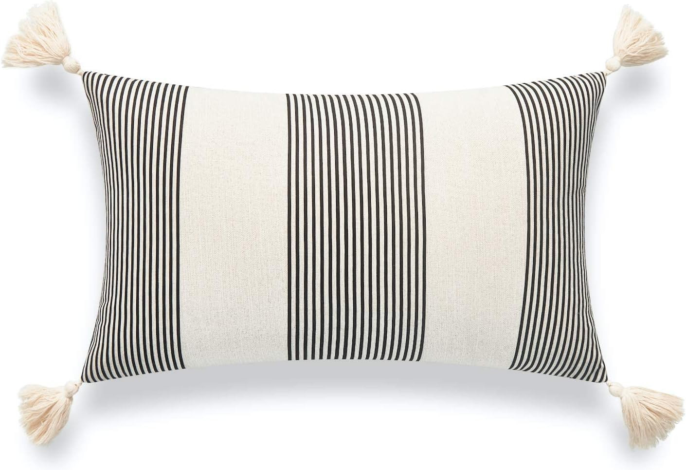 Hofdeco Modern Boho Moroccan Indoor Outdoor Lumbar Pillow Cover ONLY for Backyard, Couch, Sofa, N... | Amazon (US)