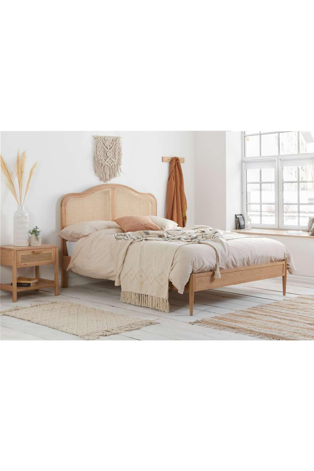 Beds | Leonie Rattan Bed | Birlea | Debenhams UK
