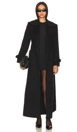 NBD Lalita Coat in Black. | Revolve Clothing (Global)