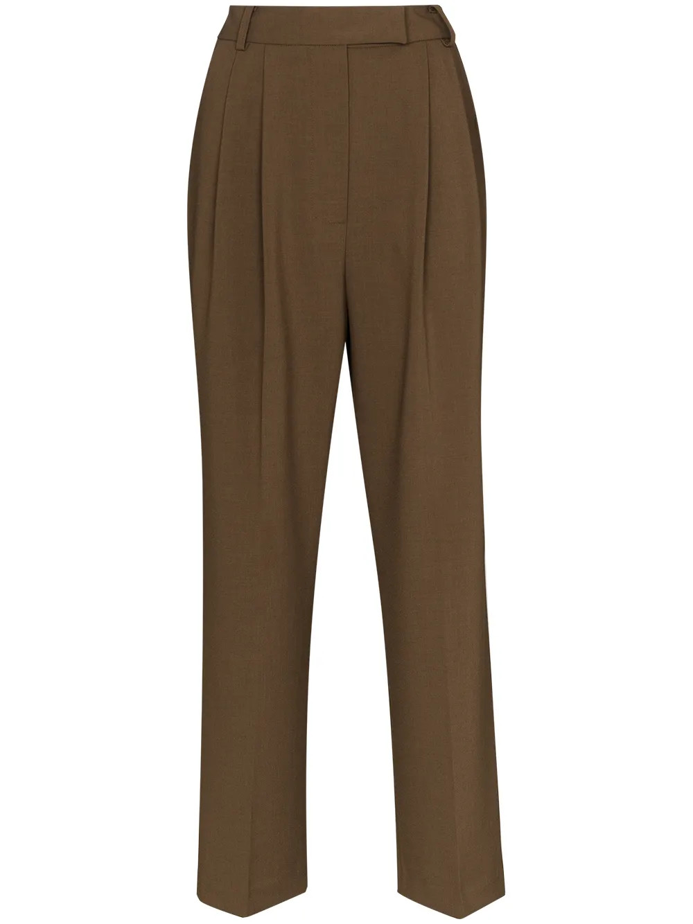Frankie Shop Bea Pleated Trousers  - Farfetch | Farfetch Global