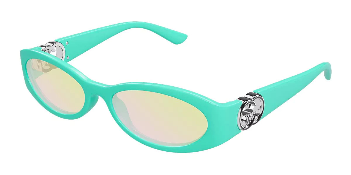 Gucci GG1660S 007 Women’s Sunglasses Blue Size 54 - Free RX Lenses | SmartBuyGlasses Global