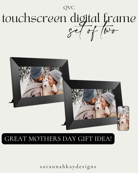 Only $99 for both frames and also comes in natural wood. Bluetooth uploading makes it so easy to keep this touchscreen frame updated!

#qvc #kodak #digitalframe #mothersday #giftidea #touchscreen #photo #display

#LTKhome #LTKfindsunder100 #LTKGiftGuide
