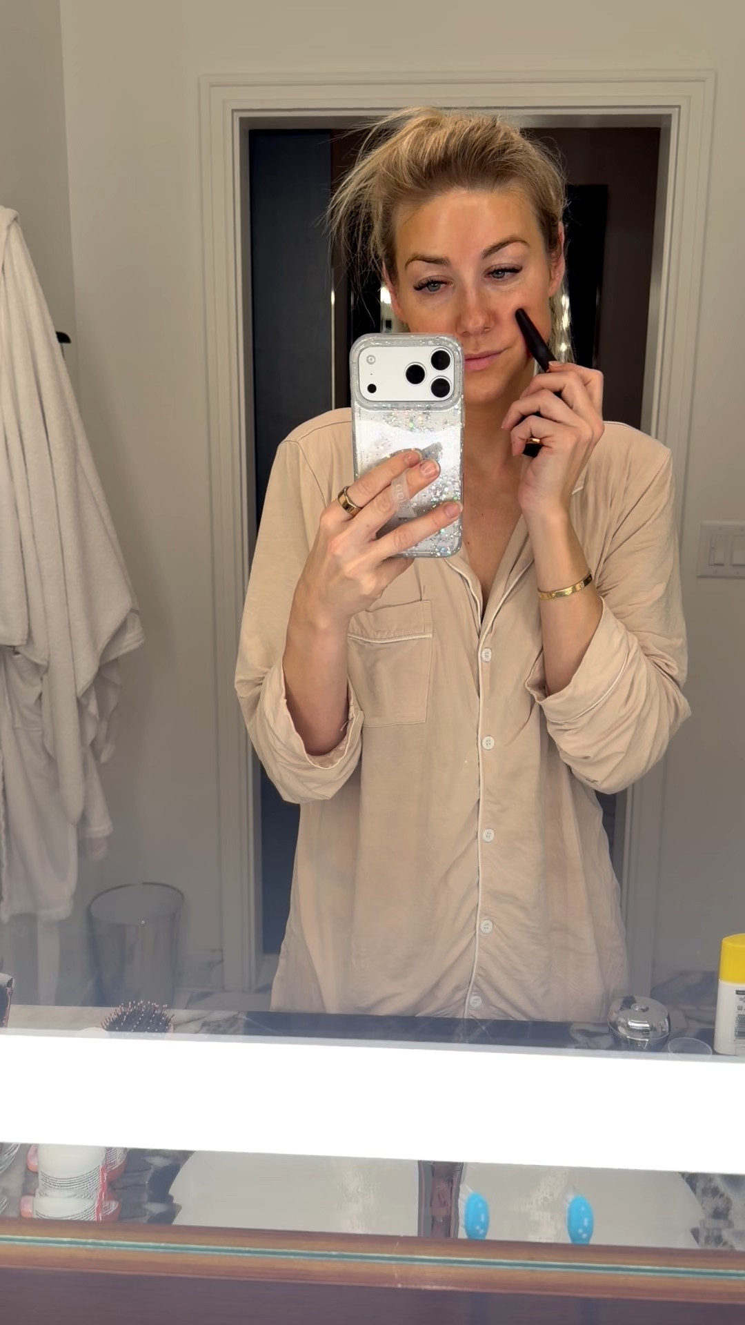 Travel skincare must-have ✈️✨
I leave my fancy LED mask at home and bring this instead 🙌
✔️ Long-lasting charge
✔️ Multiple settings
✔️ Gentle vibration
✔️ All the red light therapy benefits

Easy, effective, and realistic for travel or a more cost effective day to day
.


#LTKBeauty #LTKgrwm #LTKTravel