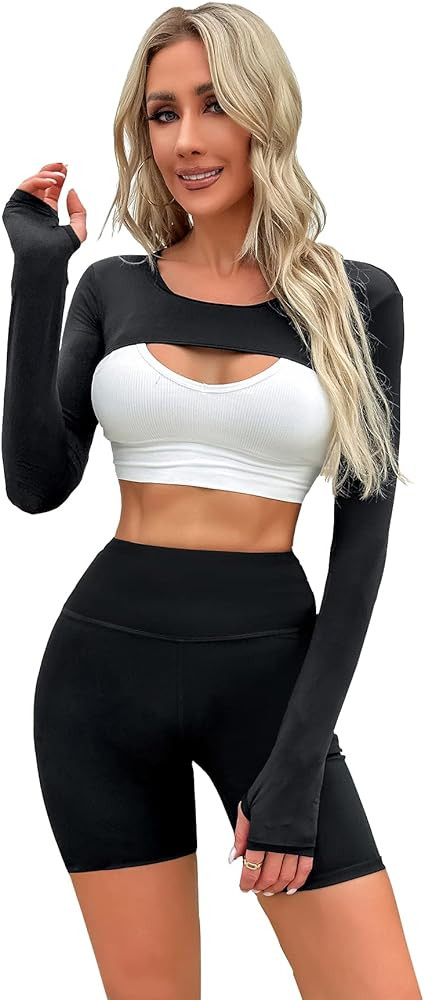 Cooling Shawl Arm Sleeve Sun Protection Women's tops for Golfing,Riding,Driving | Amazon (US)