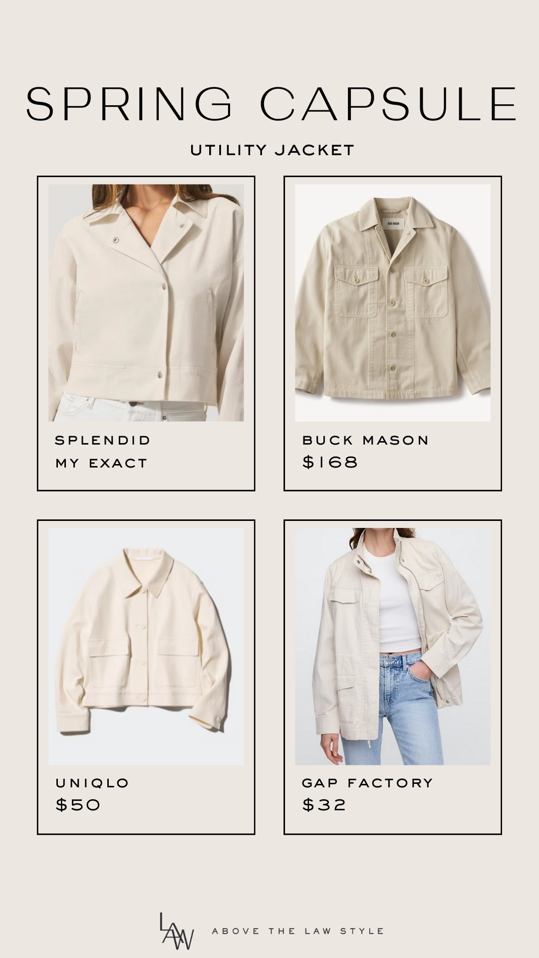 Spring Capsule: Utility Jacket

#LTKStyleTip #LTKFindsUnder50 #LTKFindsUnder100