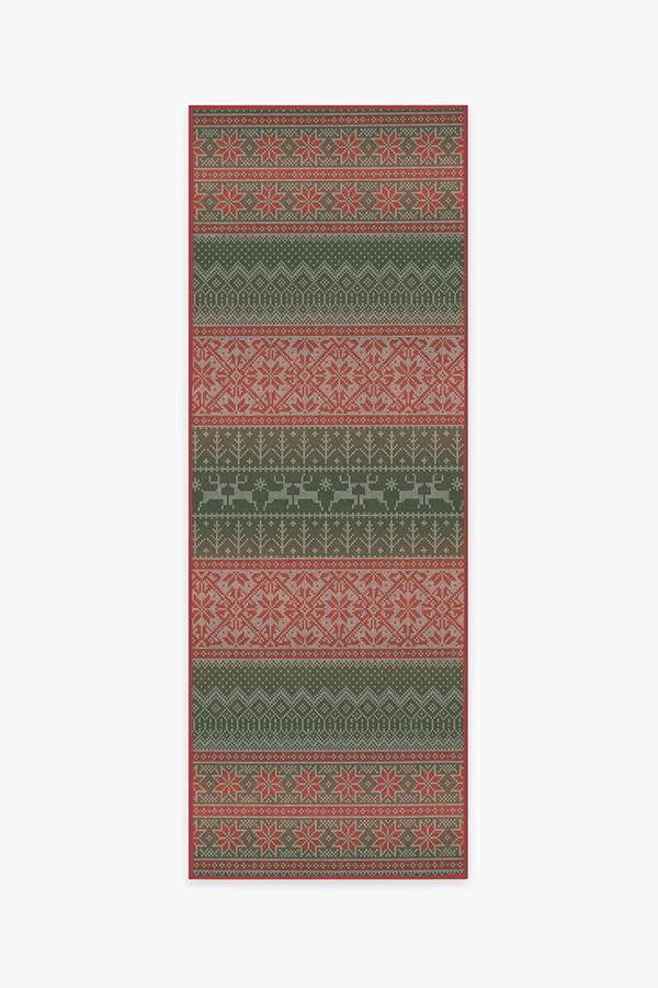 Fair Isle Multicolor Flatwoven Rug | Ruggable