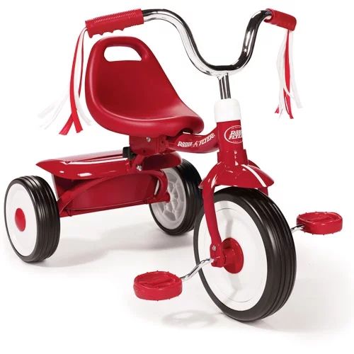 Radio Flyer Ready to Ride Folding Trike Fully Assembled, Red - Walmart.com | Walmart (US)