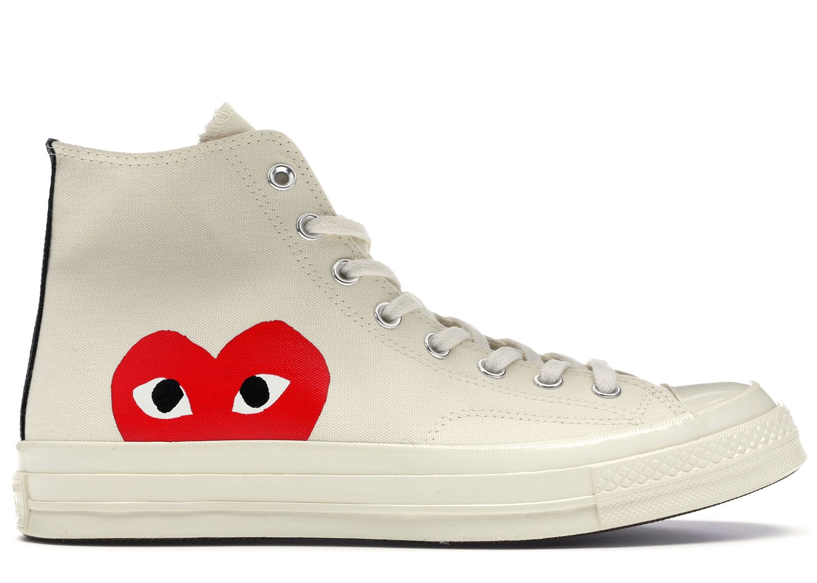 Converse Chuck Taylor All-Star 70 Hi Comme des Garcons PLAY White | StockX
