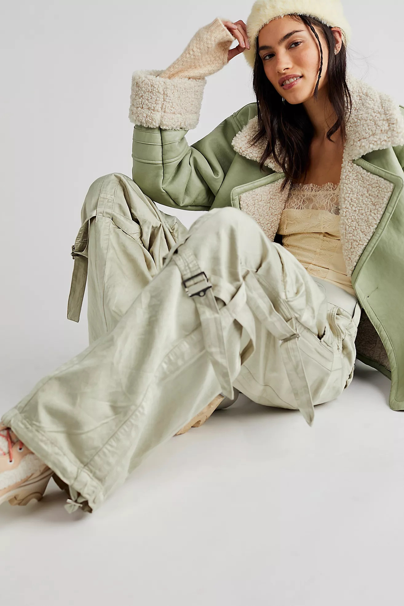 Diesel Malvarosa Cargo Pants | Free People (UK)
