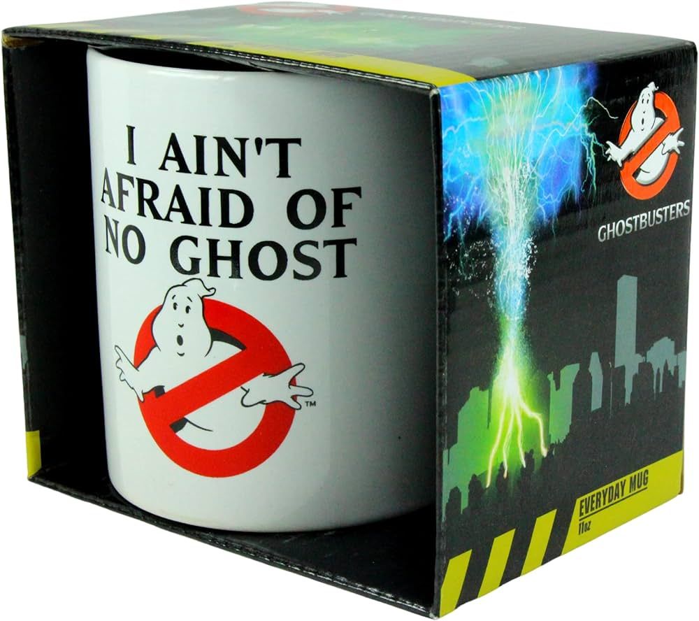 Ghostbusters 330ml Ceramic Everyday Mug I Ain't Afraid of No Ghost | Amazon (US)