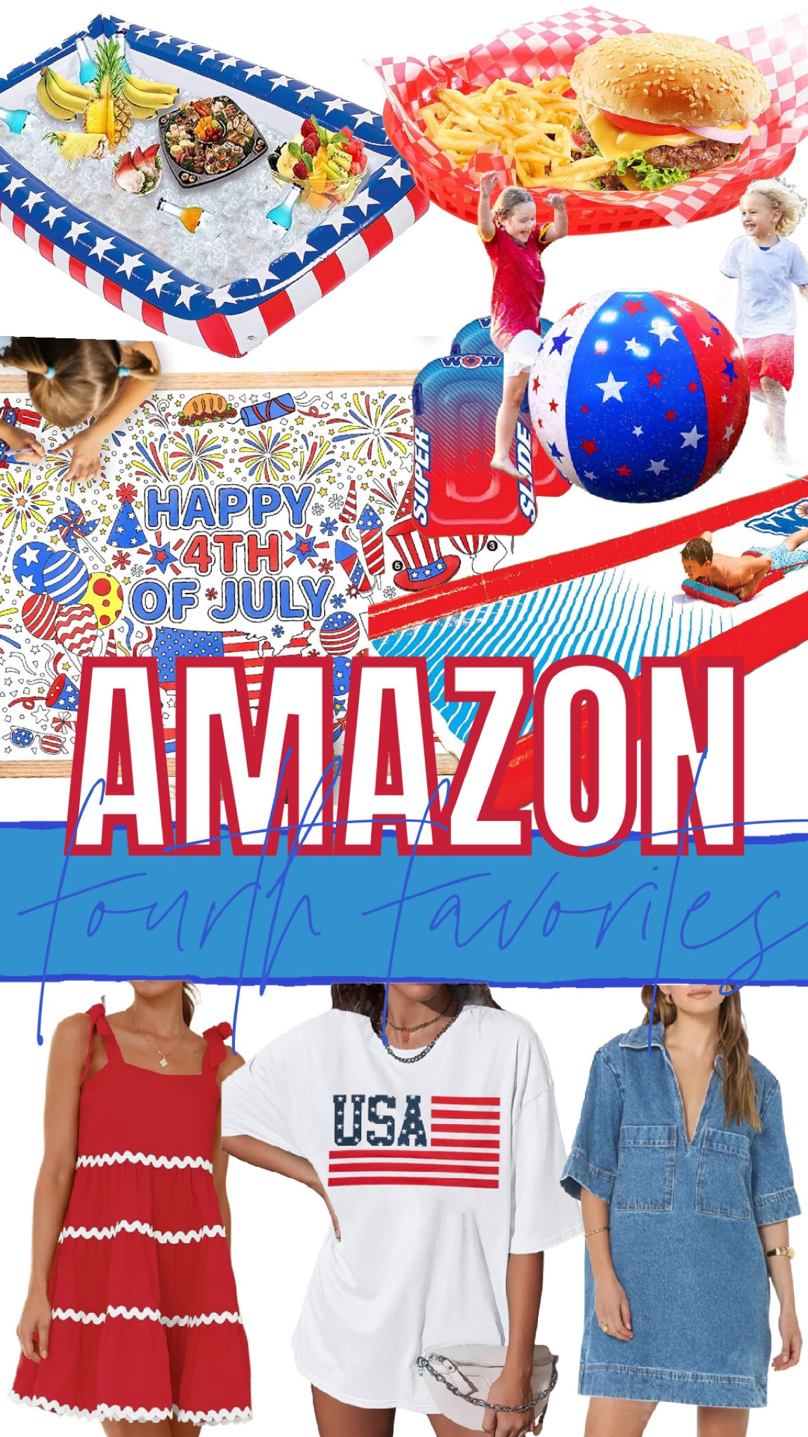 SUPER FUN & AFFORDABLE FOURTH FINDS 🧨 

#fourthofjuly #independenceday #summeroutfits #summer

#LTKSwim #LTKSummerSales #LTKSeasonal