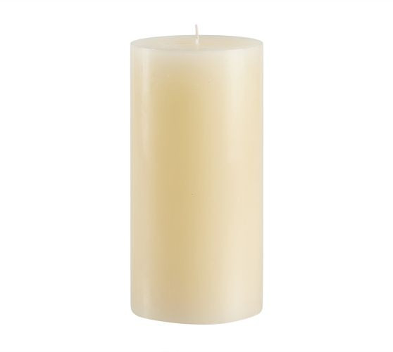 Unscented Wax Pillar Candle | Pottery Barn (US)