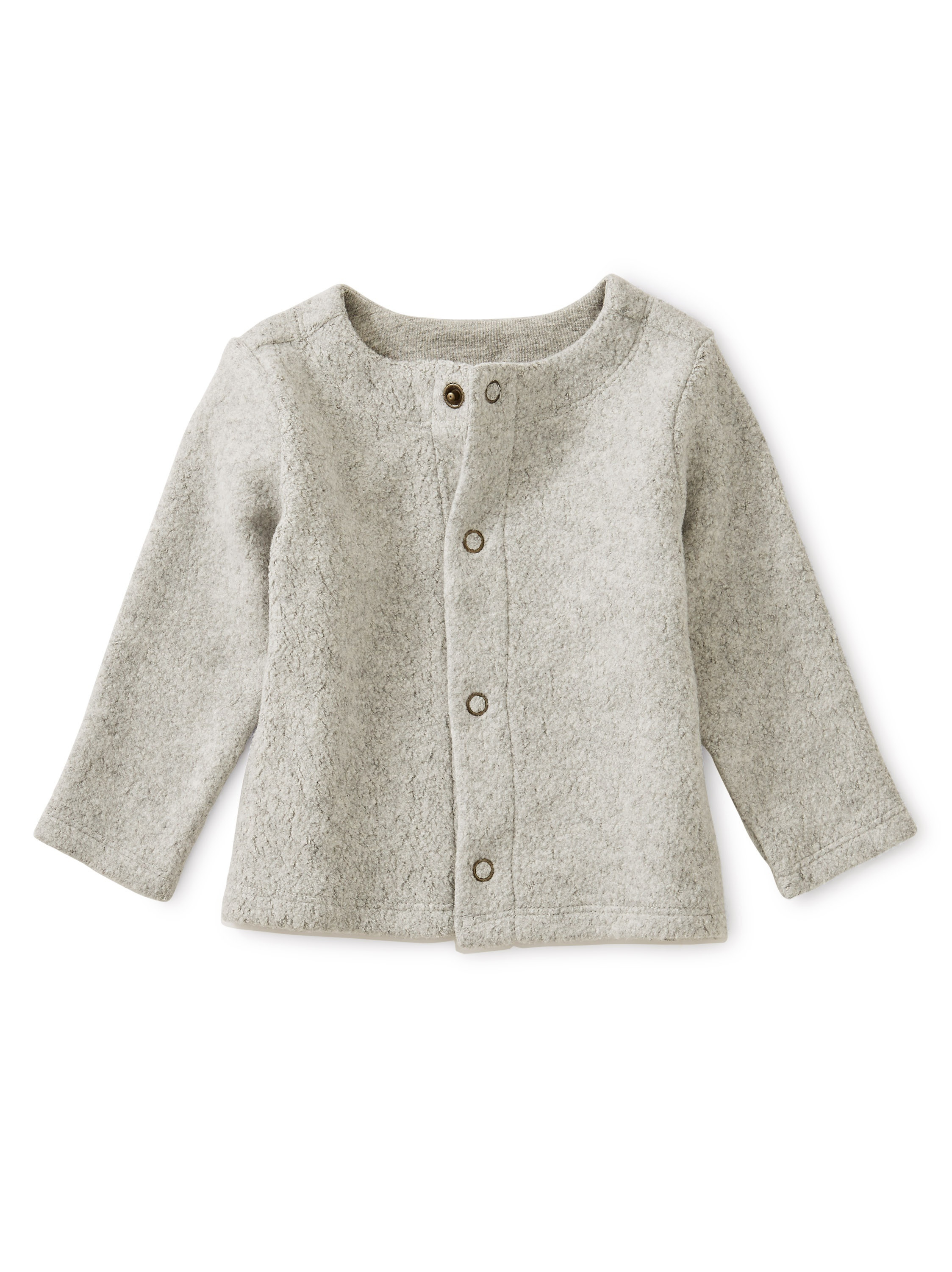 Sherpa Newborn Cardigan | Tea Collection