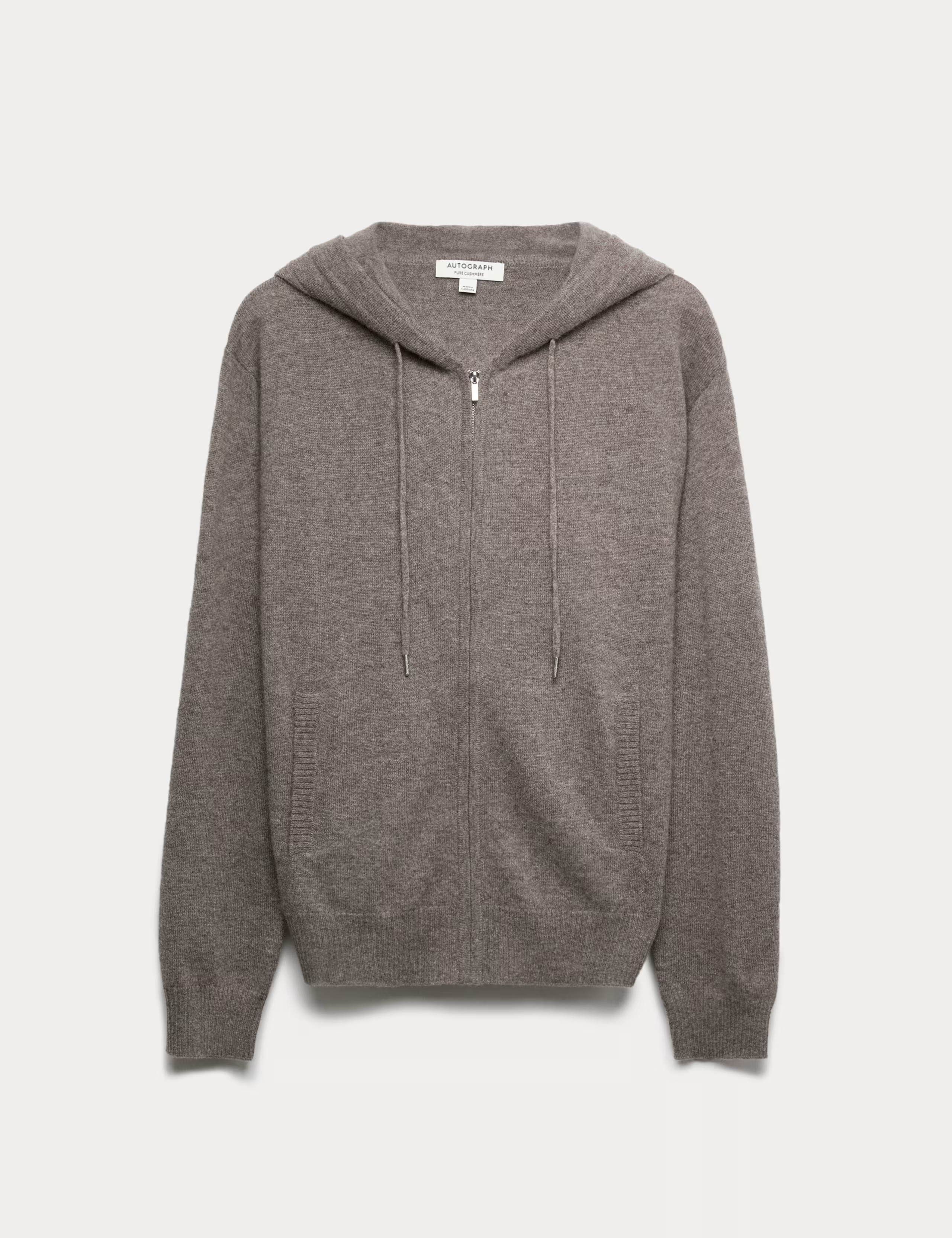 Pure Cashmere Zip Up Hoodie | Marks & Spencer (UK)