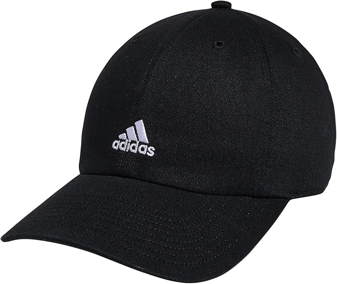 adidas Women's Saturday Hat, relaxed fit athletic adjustable cotton baseball cap | Amazon (US)