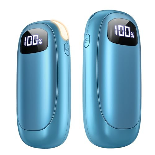 Hand Warmers Rechargeable - 2 Pack Electric Hand Warmers 14000mAh, 16 Hrs Warmth Dual-Sided Heating Max 131℉, Reusable Hand Warmers Pocket Heater for Raynauds, Hunting, Golf, Camping | Amazon (US)