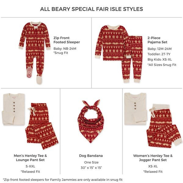 Holiday Matching Family Pajamas Made with Organic Cotton | Burts Bees Baby