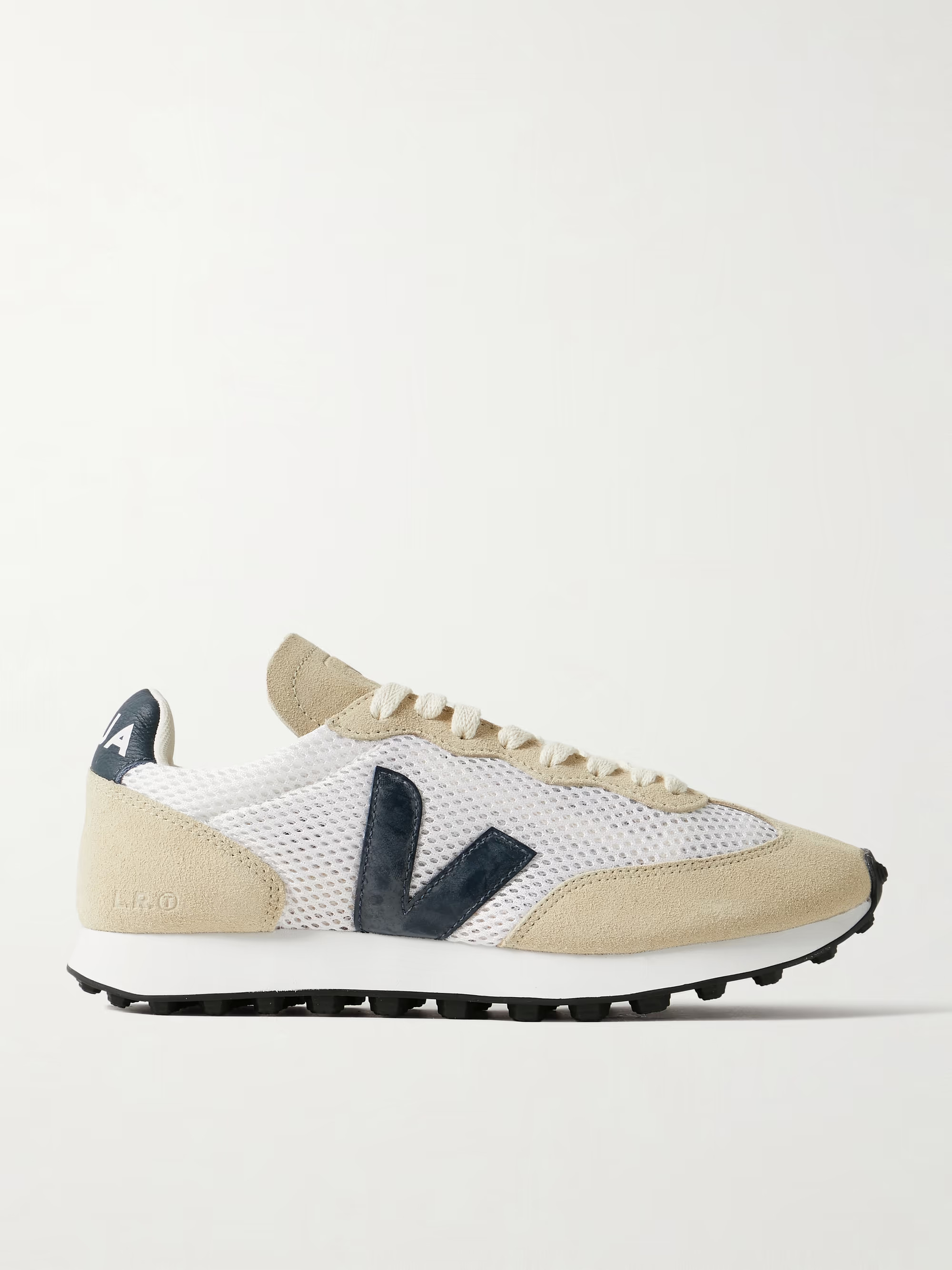 Rio Branco Light leather-trimmed suede and Aircell mesh sneakers | NET-A-PORTER APAC