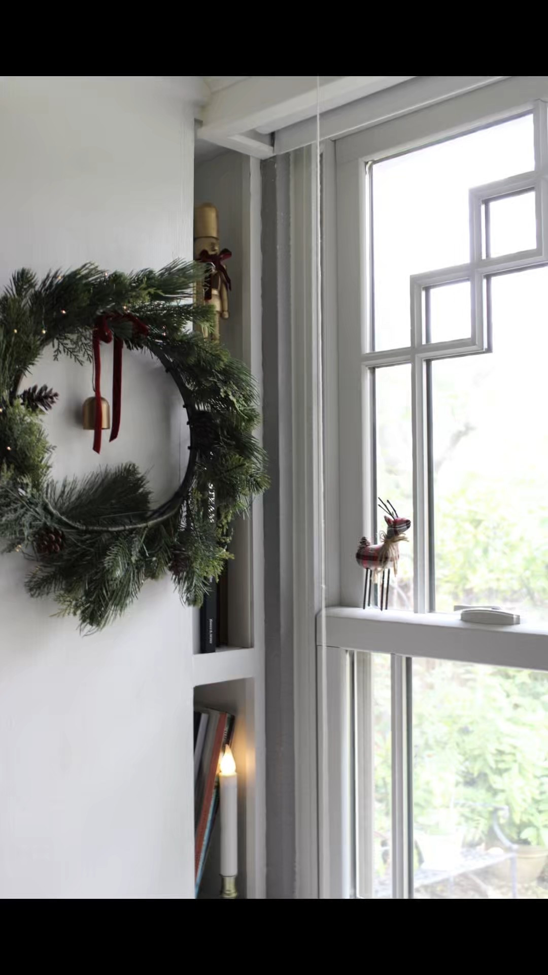 Reading bench 
Christmas plaid quilt
Christmas decor 
Christmas styling 

#LTKHome #LTKHoliday #LTKSeasonal