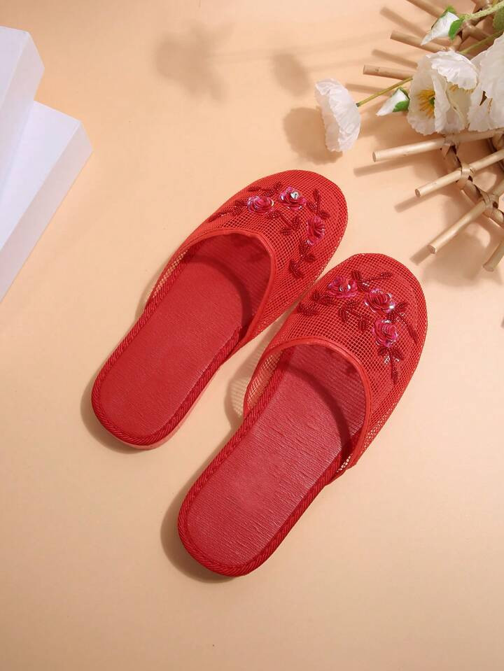 Women's Spring And Summer Breathable, Comfortable, Soft And High-Heeled Hiking Outdoor Vacation M... | SHEIN