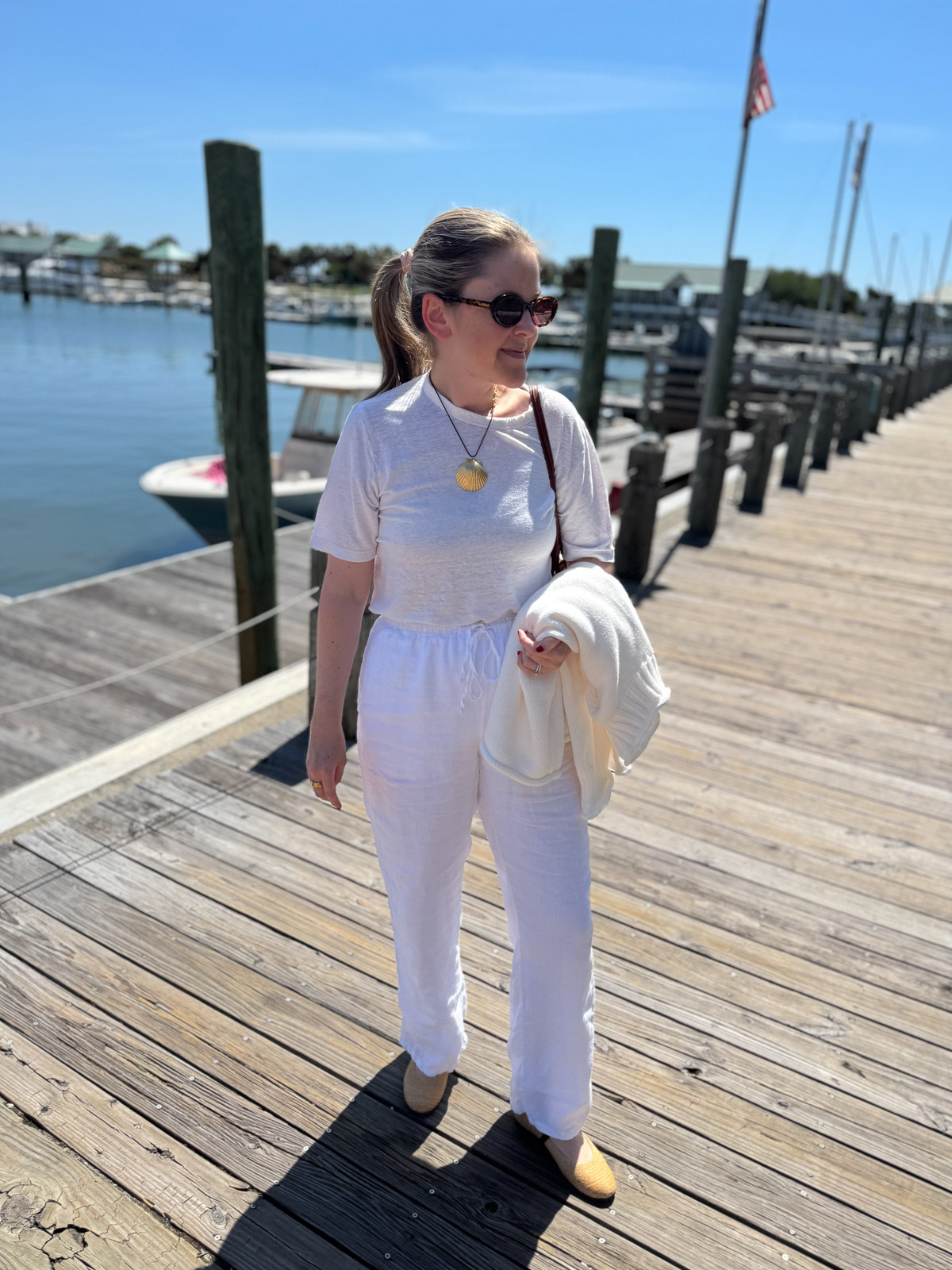 I found my exact shell necklace! I'm obsessed with this and it's just perfect for summer. 

 #LTKSeasonal #LTKTravel