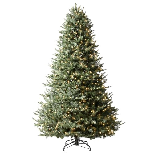Balsam Hill BH Balsam Fir Full Tree - Realistic Artificial Christmas Tree with Premium Stand & Easy Assembly for Indoor Holiday Decorating, Clear, 7.5ft | Amazon (US)
