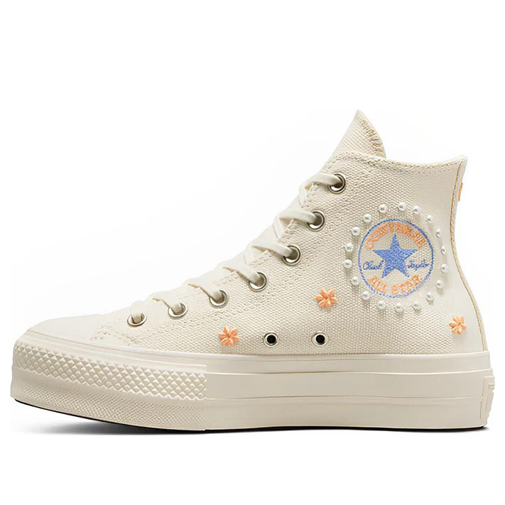(WMNS) Converse Chuck Taylor All Star Lift 'Cream' A05972C | KICKS CREW