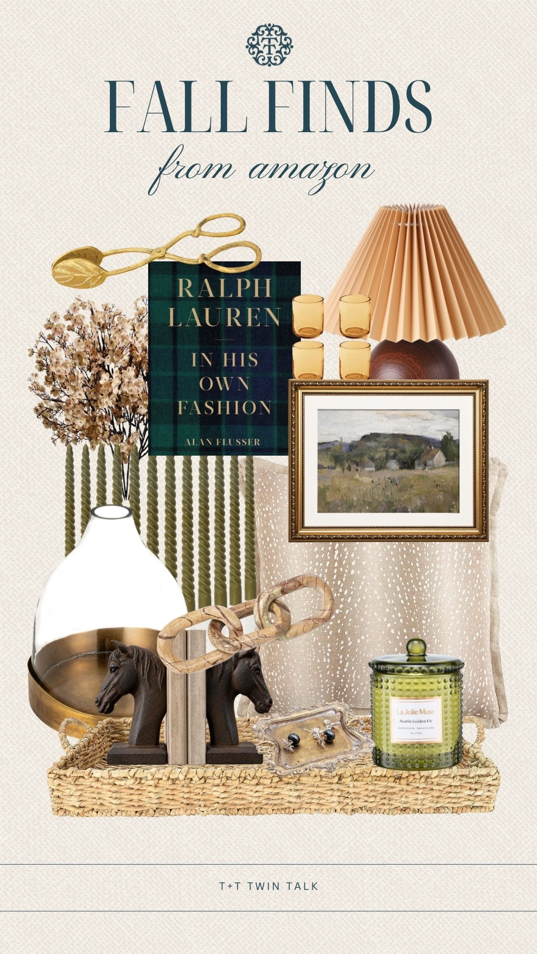 Amazon home finds that look WAY more expensive than they are. 🍂🏡 Loving all the warm textures, vintage-inspired details, olive green, brass, and rich wood tones for an easy fall home refresh. These pieces make any space feel instantly cozier and more collected!

#LTKHome #LTKSeasonal #AmazonHome #AmazonFinds #FallHomeDecor #FallDecor #HomeDecorFinds #CozyHome #AmazonHomeFinds #AffordableHomeDecor
