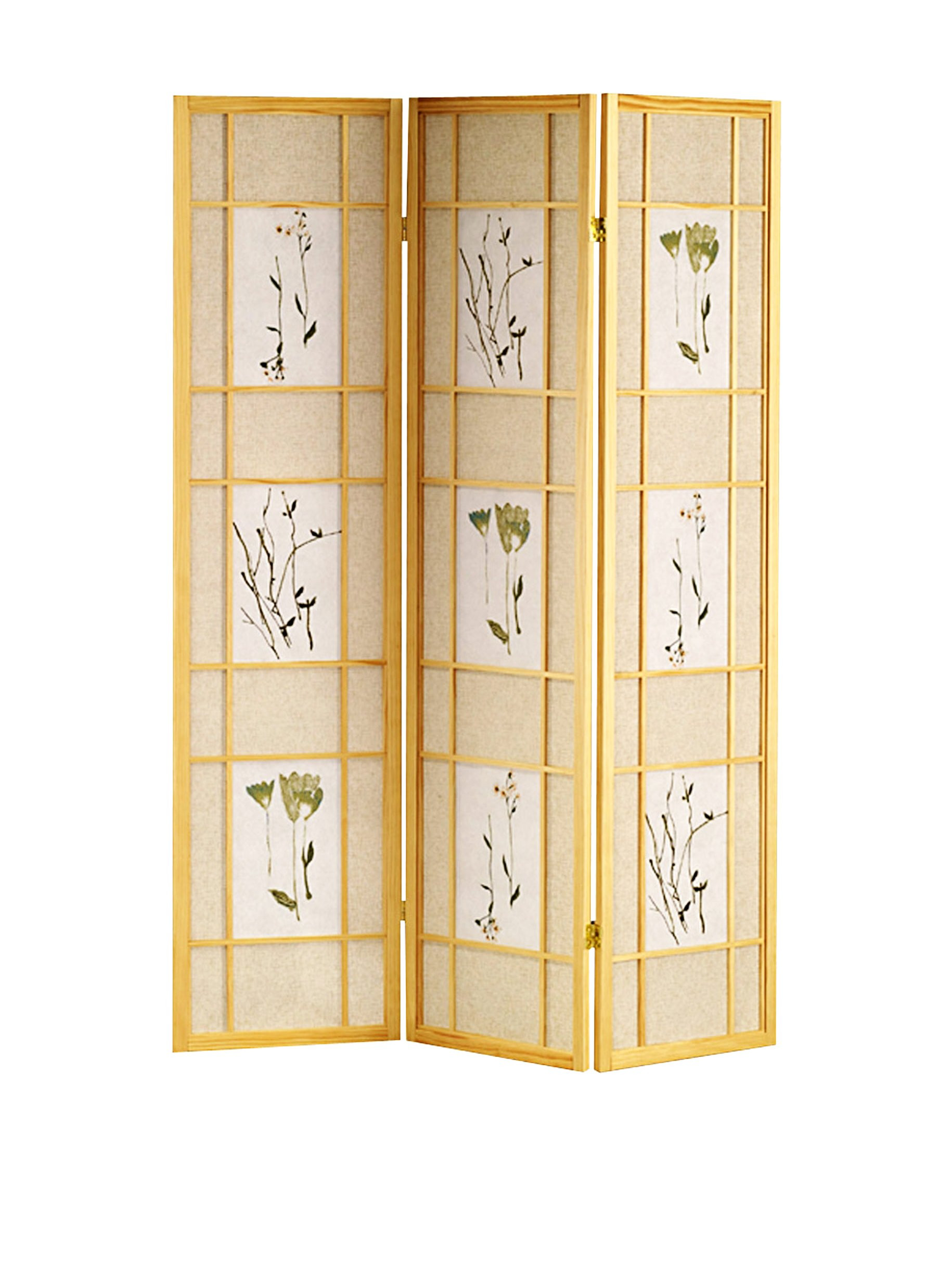 International 3-Panel Shoji Screen, Natural | Amazon (US)