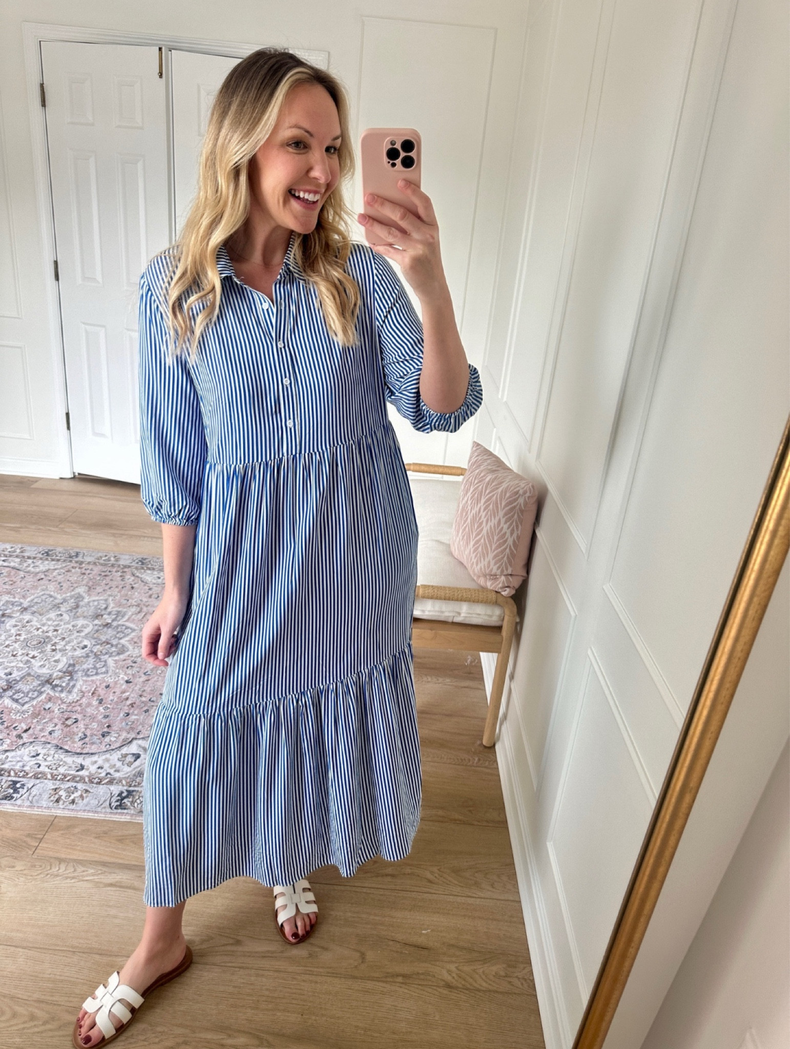 Great everyday spring dress - has pockets - office/work wear - vacation outfit - wearing a med 

#LTKSeasonal #LTKMidsize #LTKWorkwear