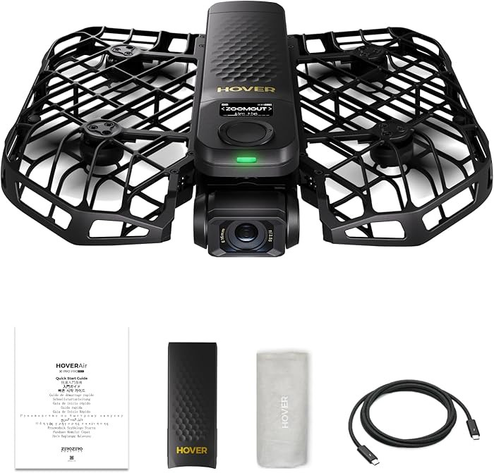 HOVERAir X1 PROMAX 8K Drone with Camera, Foldable Action Flying Camera with 42 KM/H Follow Speed,... | Amazon (US)