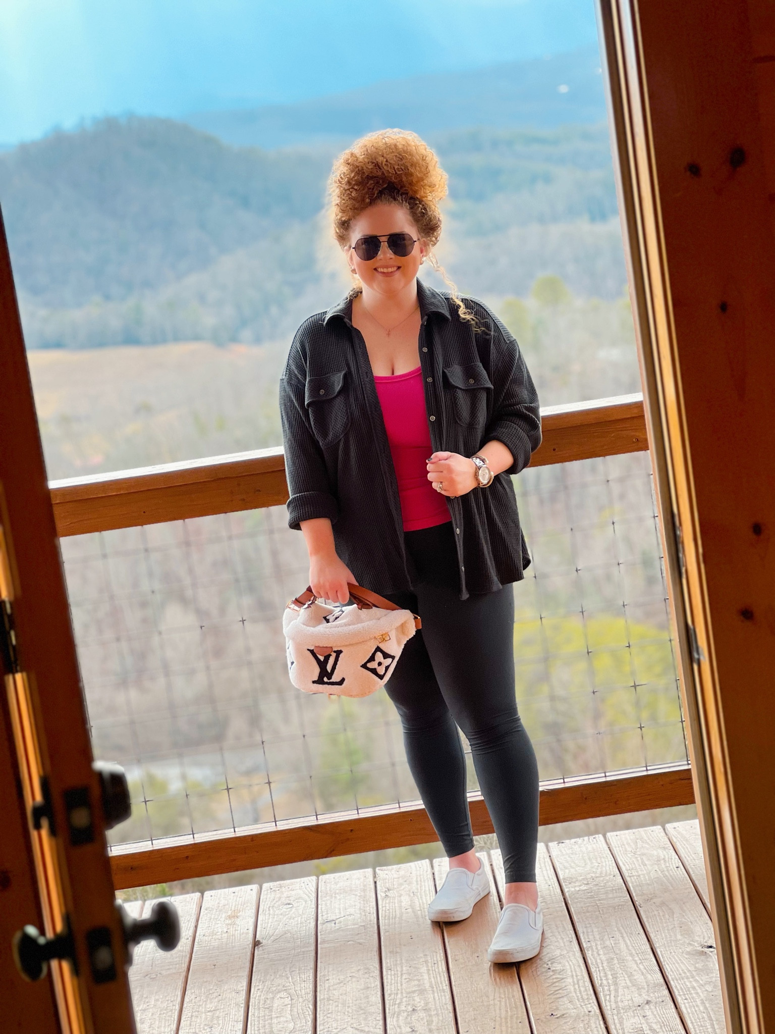 Queen of the messy bun ✌🏼messy bun | aviators | amazon sunglasses | vans | white vans | Lululemon leggings dupe | shacket | aerie | aerie shacket | ripped tank top | amazon | amazon fashion | amazon finds 

#LTKSeasonal #LTKFind #LTKcurves