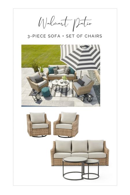Patio set from Walmart!
Outdoor chairs
Patio sofa
Outdoor living

#LTKstyletip #LTKFind #LTKhome
