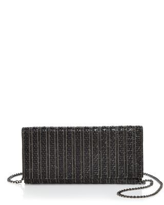 AQUA Megan Crystal Beaded Clutch - Exclusive  | Bloomingdale's Handbags | Bloomingdale's (US)