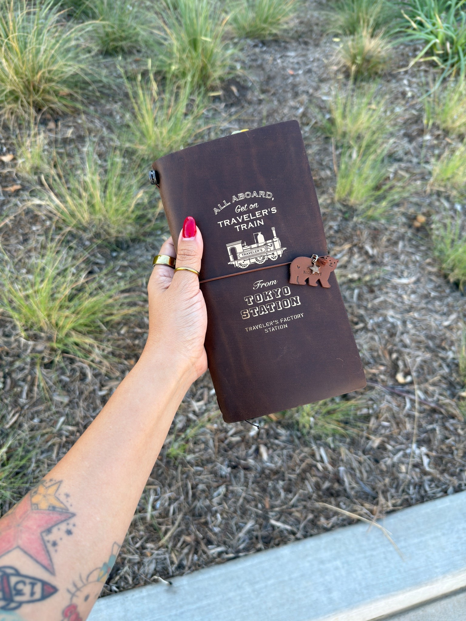 Travelers notebook planner setup