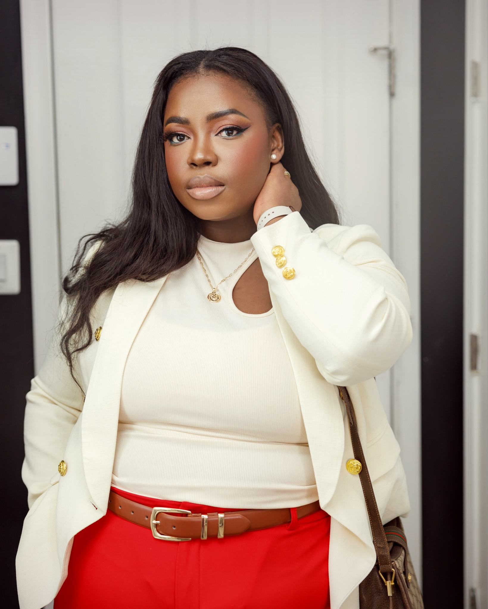 Women’s Double Breasted Jacket. I’m wearing an XXL

#LTKplussize #LTKbeauty #LTKstyletip