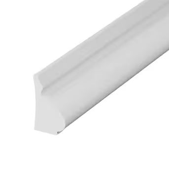 Royal Building Products 11/16-in x 1-1/8-in x 8-ft Colonial Finished PVC Baseboard MouldingItem #... | Lowe's