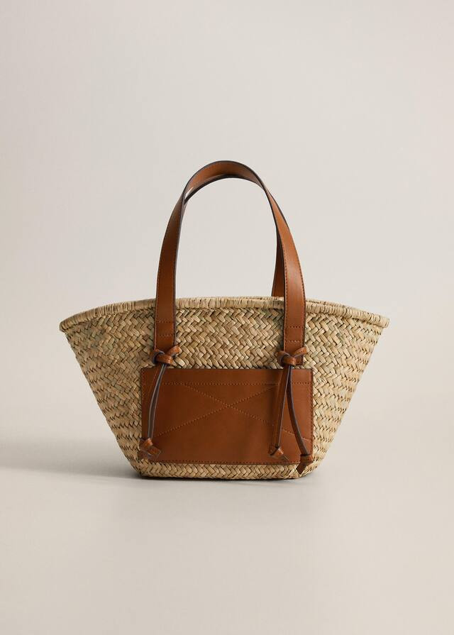 Double strap basket | MANGO (UK)