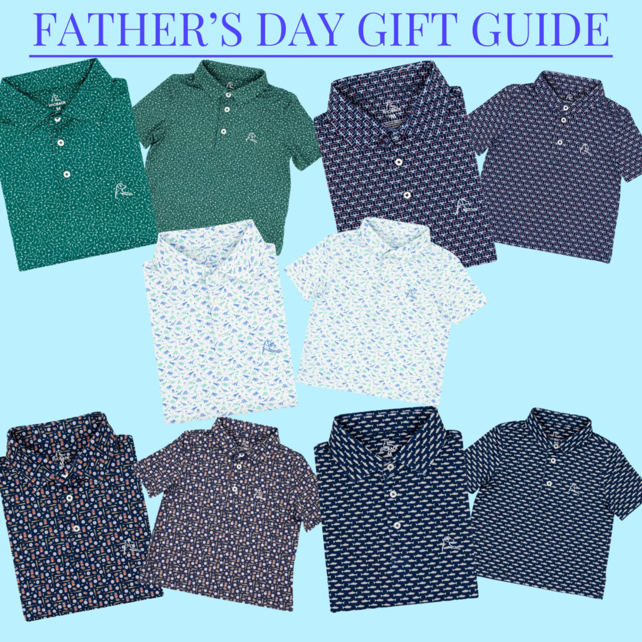 Father’s Day Gift Guide— These matching polo shirts from Rhoback are perfect for dad, grandpa, and toddlers to match. I got these for my toddler, husband, and father-in-law last year, and they were a big hit! 

#LTKFamily #LTKMens #LTKGiftGuide