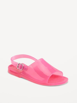 Jelly Wide-Strap Sandals for Girls | Old Navy (US)